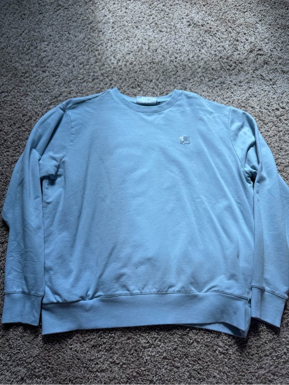 Fila Women's Sky Blue Crewneck Sweatshirt